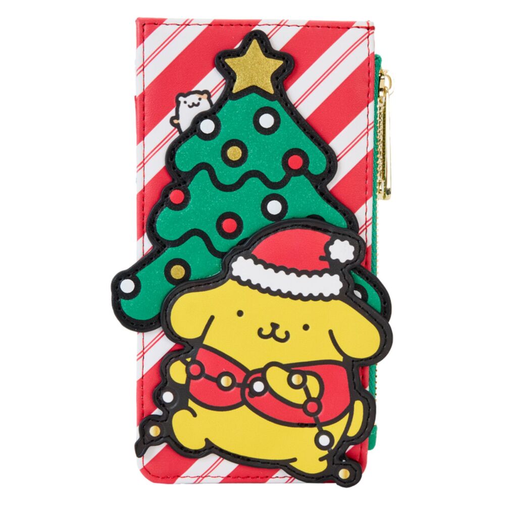 Loungefly Sanrio Pompompurin Santa Hat Large Card Holder